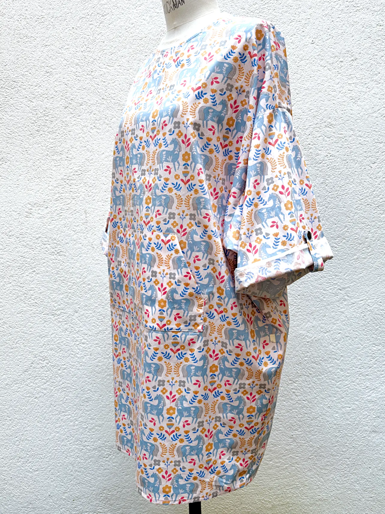 Robe Héroïne en coton tailles 1 et 2