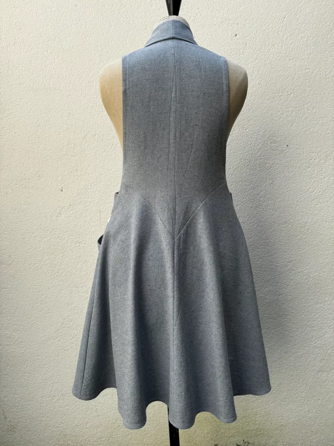 PIÈCE UNIQUE  -  Robe-manteau Jino taille 40/44 – Image 6