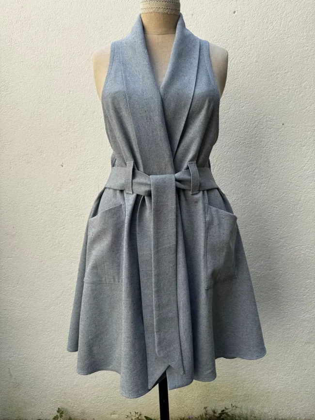 PIÈCE UNIQUE  -  Robe-manteau Jino taille 40/44 – Image 7
