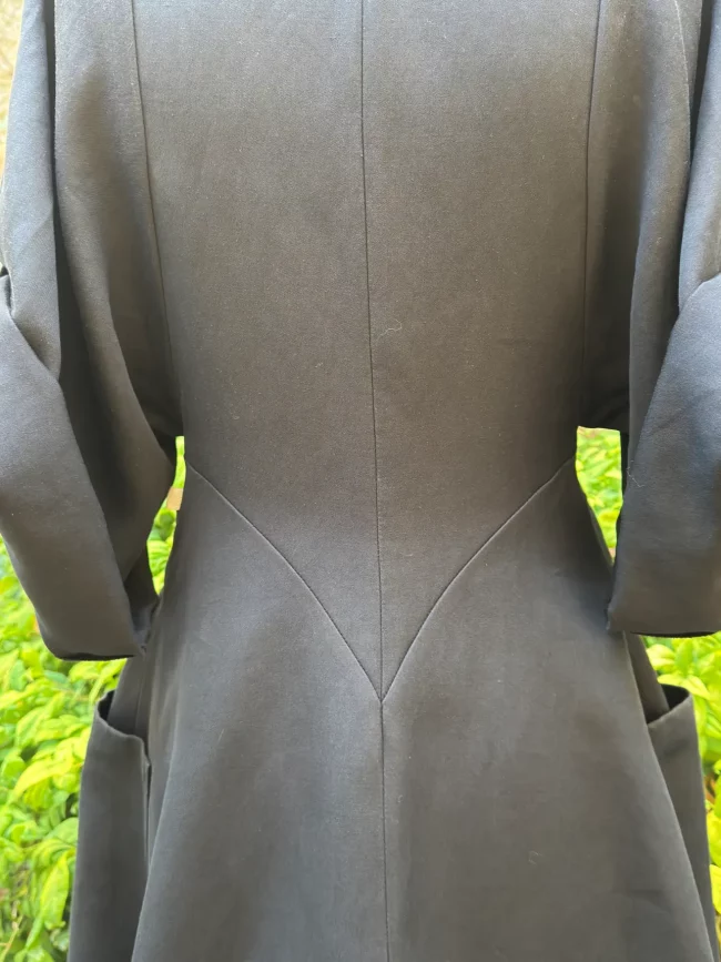 PIÈCE UNIQUE  -  Robe-manteau Plume taille 44/48 – Image 6