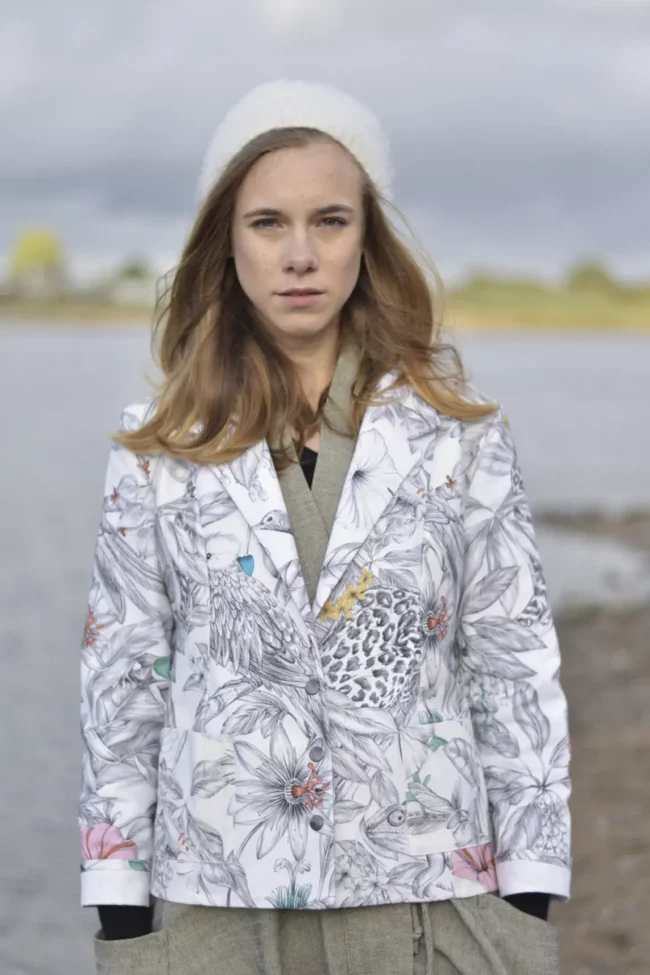 EXCLU WEB  -  PIÈCE UNIQUE  -  Blazer Jacky taille XL – Image 13