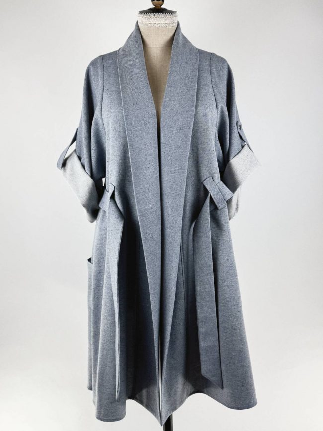 PIÈCE UNIQUE  -  Robe-manteau Plume taille 48/52 – Image 5
