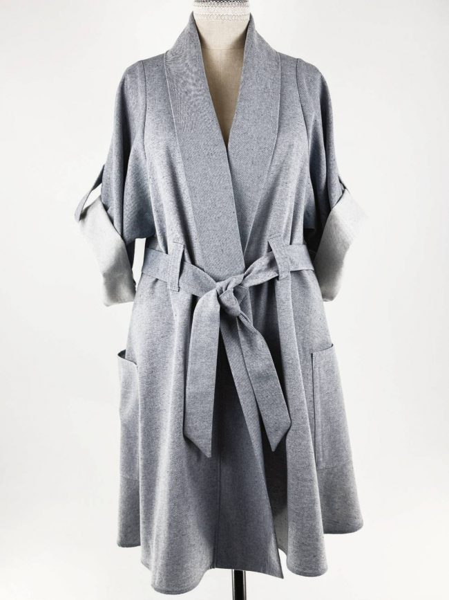 PIÈCE UNIQUE  -  Robe-manteau Plume taille 48/52 – Image 13
