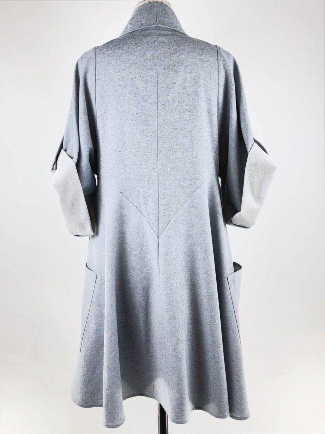 PIÈCE UNIQUE  -  Robe-manteau Plume taille 48/52 – Image 12