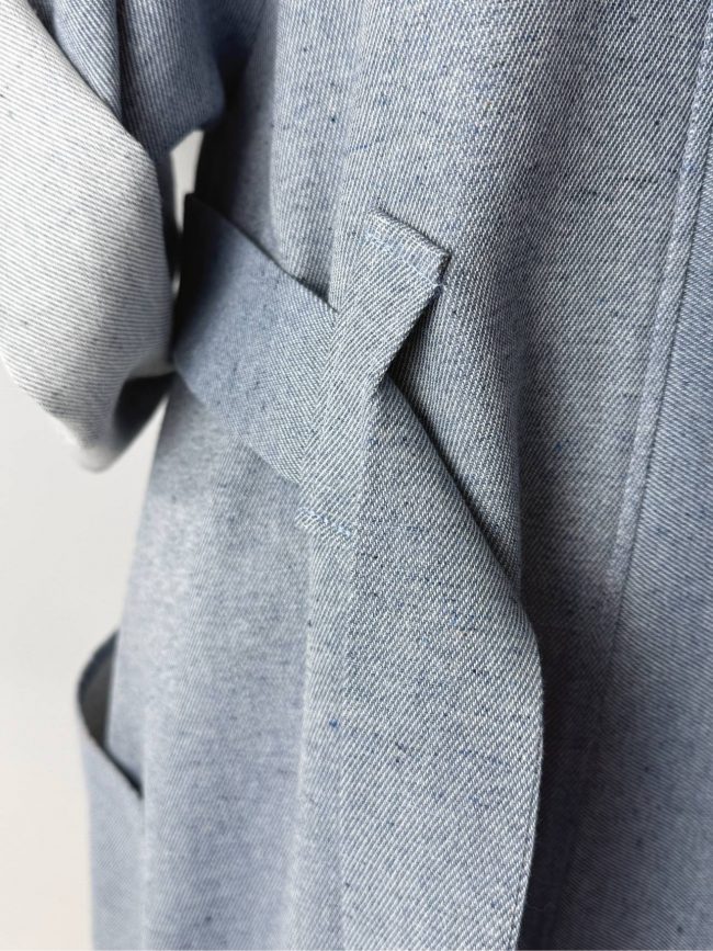 PIÈCE UNIQUE  -  Robe-manteau Plume taille 48/52 – Image 8