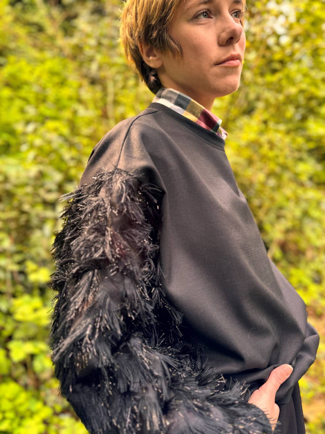 PIÈCE UNIQUE  –  Sweat Hiacynthe taille 36/40