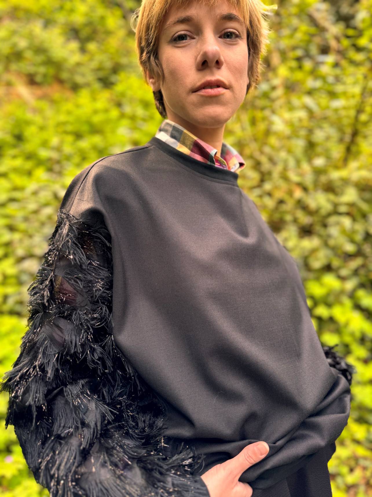 PIÈCE UNIQUE  –  Sweat Hiacynthe taille 36/40