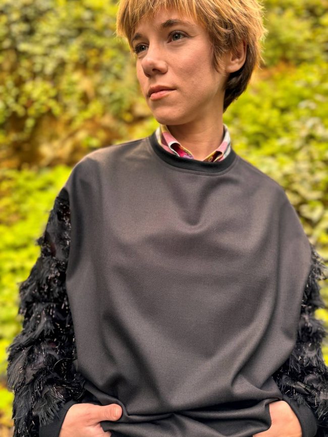 PIÈCE UNIQUE  -  Sweat Hiacynthe taille 36/40 – Image 3