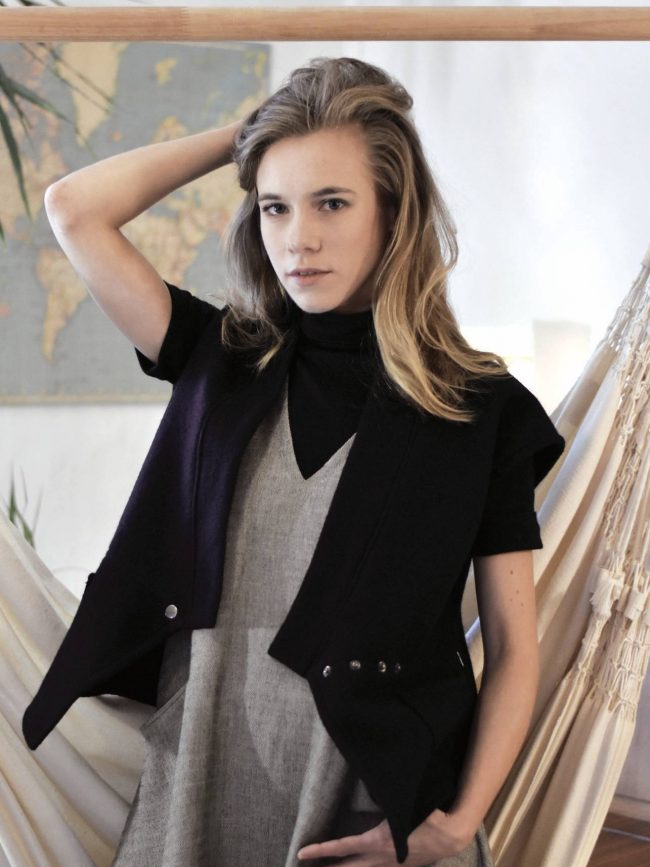 EXCLU WEB  -  PIÈCE UNIQUE  -  Gilet Edi-Louise taille 1 (34/38) – Image 4