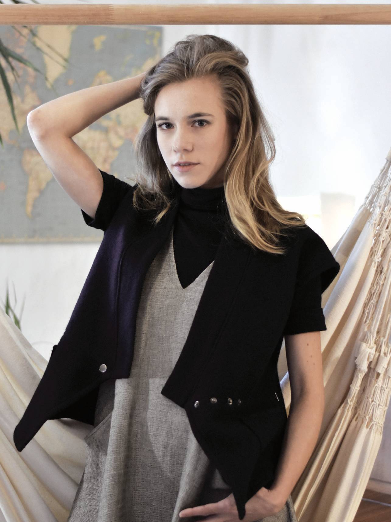 EXCLU WEB  -  Gilet  Edi-Louise  tailles  2  &  3