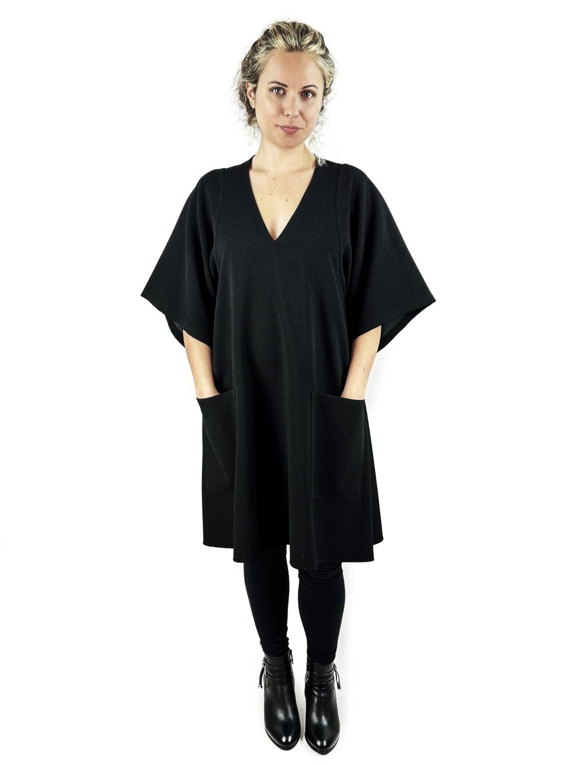 Robe Josie en crêpe tailles XS, M, XL & XXL