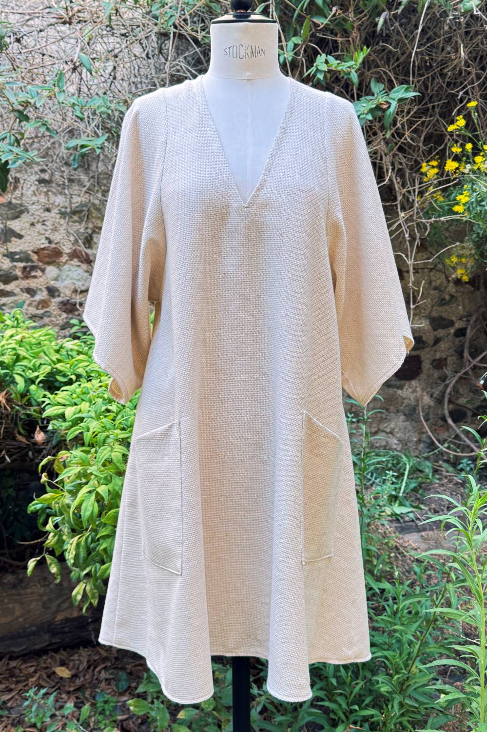 Robe Josie en coton brut tailles S, M & XL
