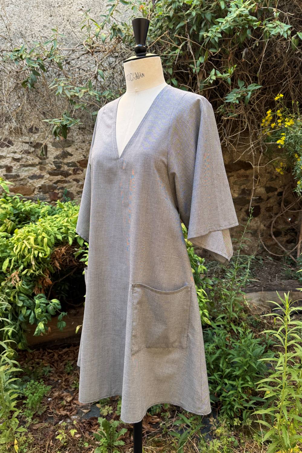Robe Josie en popeline de coton extra-fine tailles XS & M